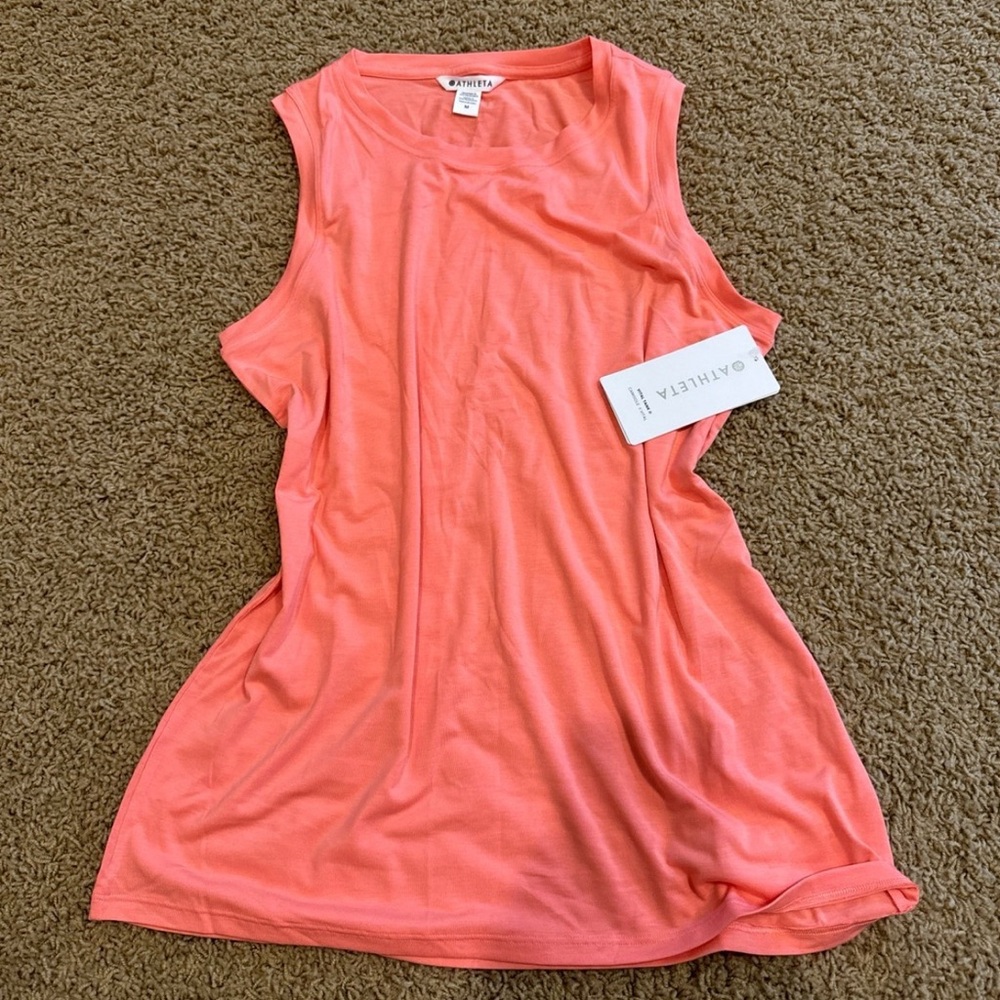 Athleta Coral Tank Top